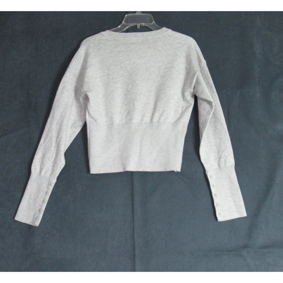 Cotton On Cardigan Womens Medium Gray Knit Sweater Preppy School Girl Soft - Picture 3 of 8